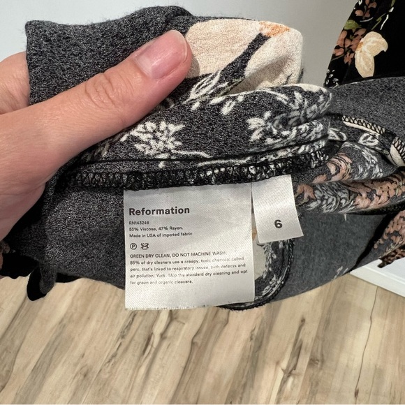 Reformation Lacey Midi Dress in Isabella - Picture 5 of 5